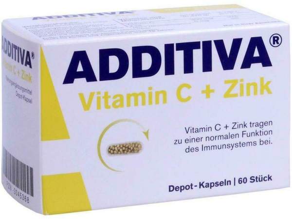 Additiva Vitamin C Depot 300 mg 60 Kapseln