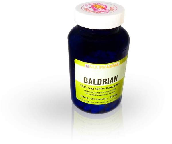 Baldrian 120 mg Gph Kapseln 120 Stück