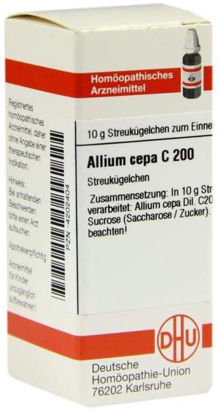 Dhu Allium Cepa C200 Globuli