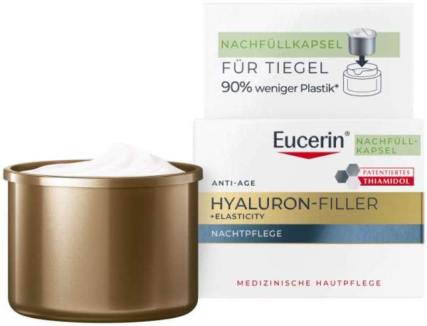 Eucerin Anti-Age Hyaluron-Filler + Elasticity Nacht Refill 50 ml