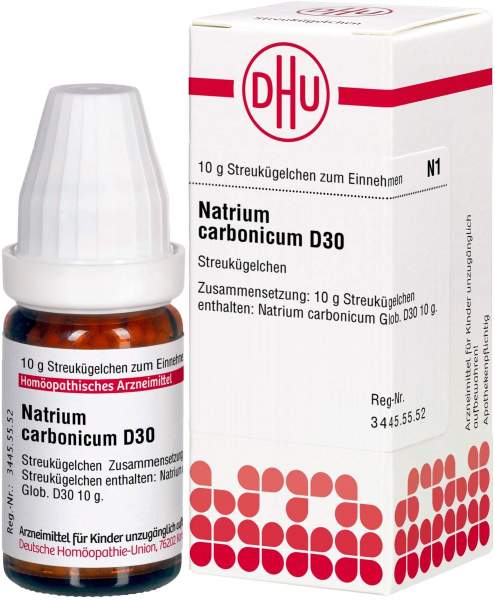 Natrium Carbonicum D 30 10 G Globuli