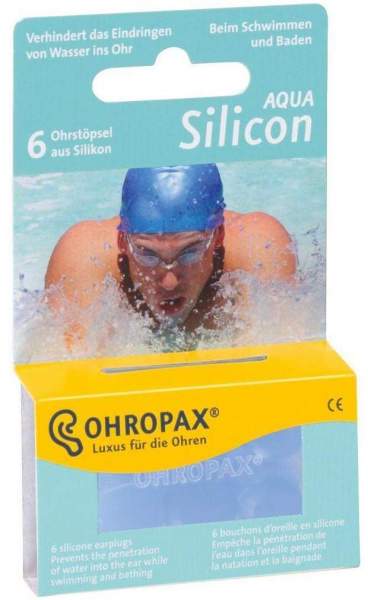 Ohropax Silicon AQUA 6 Stück