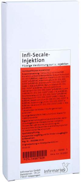 Infi Secale Injektion 10 X 5 ml