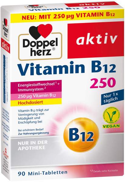 Doppelherz Vitamin B12 250 90 Tabletten