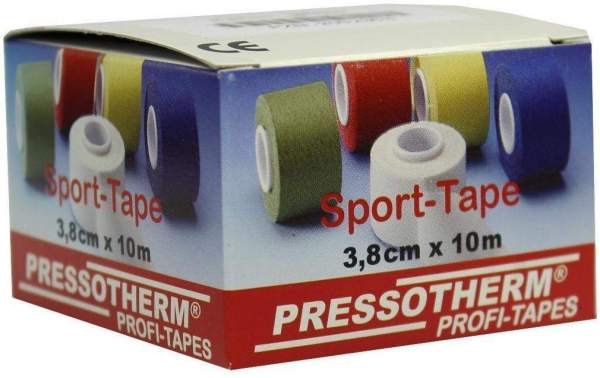 Pressotherm Sport Tape 3,8 cm X 10 M Gelb