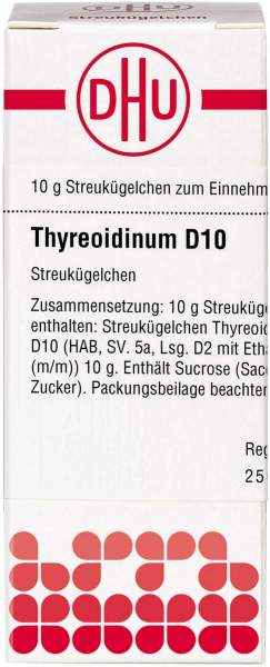 Dhu Thyreoidinum D10 10 G Globuli