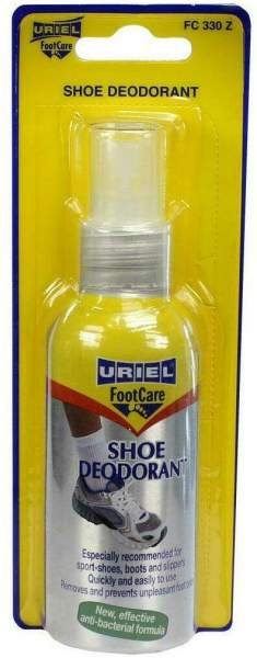 Schuh Deodorant Antibakteriell Flasche