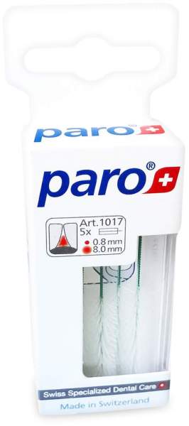 Paro Isola Zwischenraumbürste 8 mm 5 Zahnbürsten