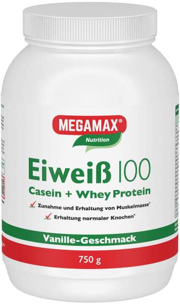Megamax Eiweiß Vanille 750 G Pulver