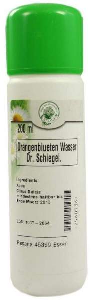 Orangenblütenwasser Dr. Schlegel