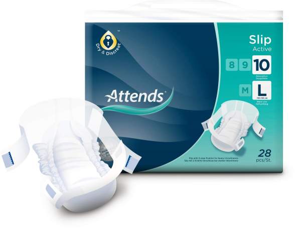 Attends Slip Active 10 Größe: L (large)
