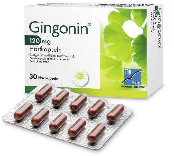 Gingonin 120 mg 30 Hartkapseln