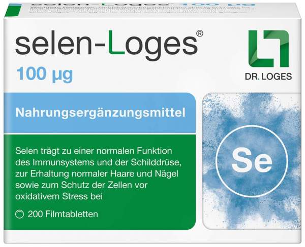 Selen-Loges 100 µg 200 Filmtabletten