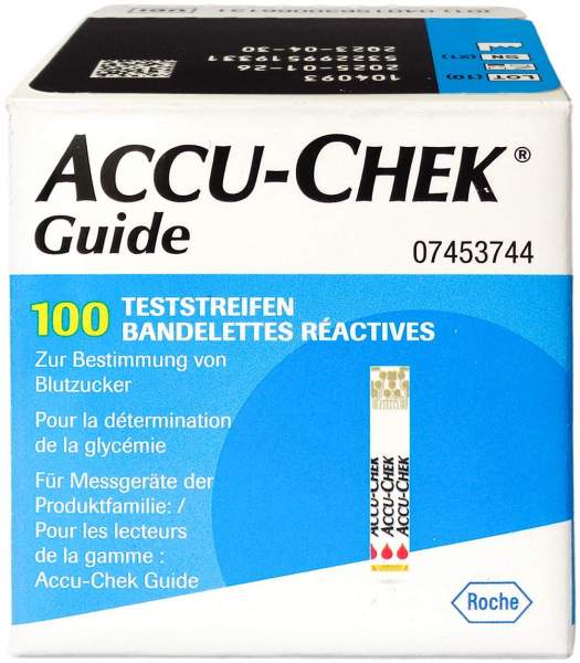 Accu Chek Guide 100 Teststreifen