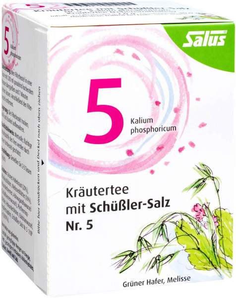 Kräutertee Mit Schüssler-Salz Nr.5 Salus 15 Fbtl.