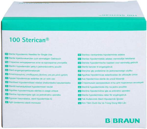 Sterican Einmalkanüle 27 G 12 mm 100 Kanülen