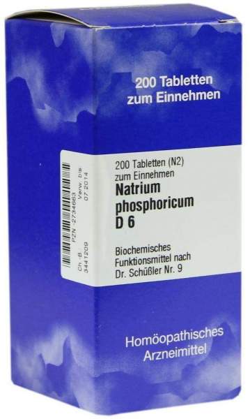 Biochemie 9 Natrium Phosphoricum D 6 200 Tabletten