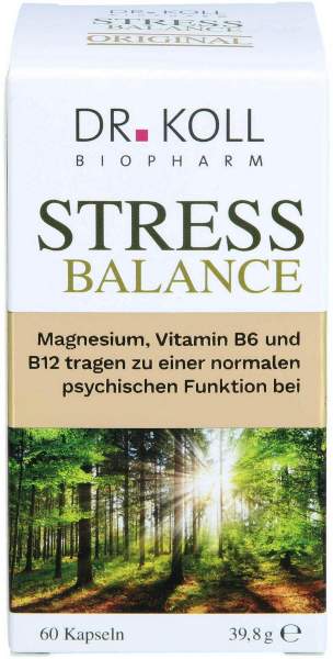 Stress Balance Dr.Koll Vitamin B6+B12+Magnesium 60 Kapseln