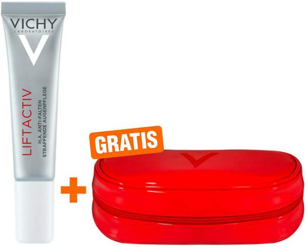Vichy Liftactiv Augen Creme 15 ml + gratis Kosmetiktasche XMas 1 Stück