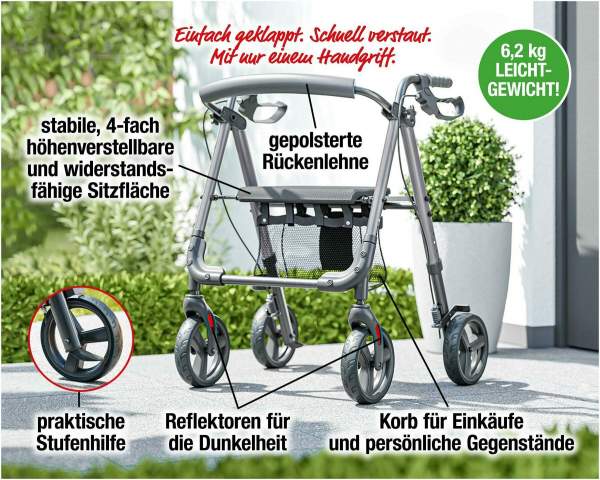 Aluminium Rollator