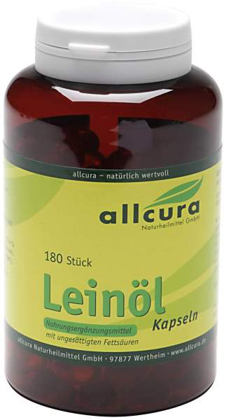 Allcura Leinöl Kapseln
