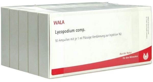 Lycopodium Comp. Ampullen 50 X 1 ml