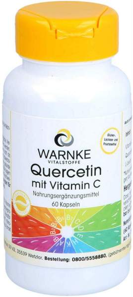 Quercetin Mit Vitamin C 60 Kapseln