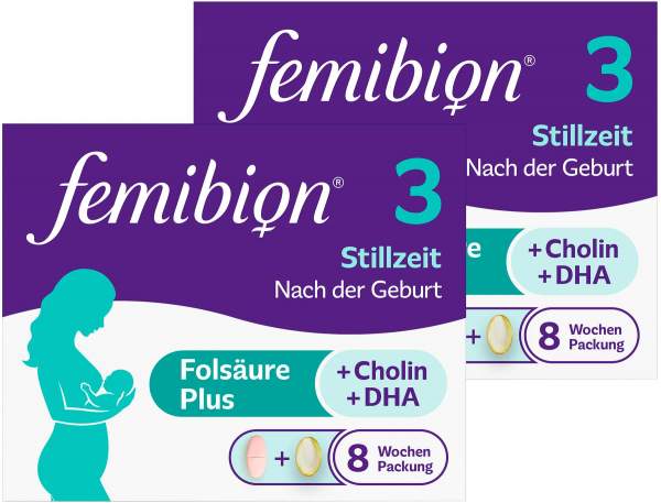 Femibion 3 Stillzeit 112 Tabletten und 112 Kapseln Kombipackung