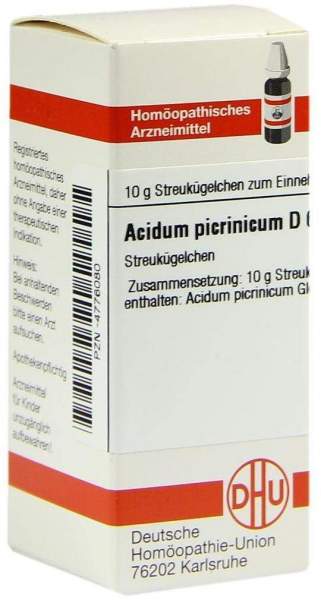 Acidum Picrinicum D 6 Globuli