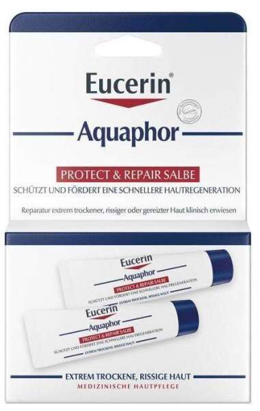 Eucerin Aquaphor Protect &amp; Repair 2 x 10 ml Salbe