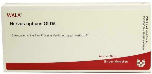 Wala Nervus Opticus Gl D5 10 X 1 ml Ampullen