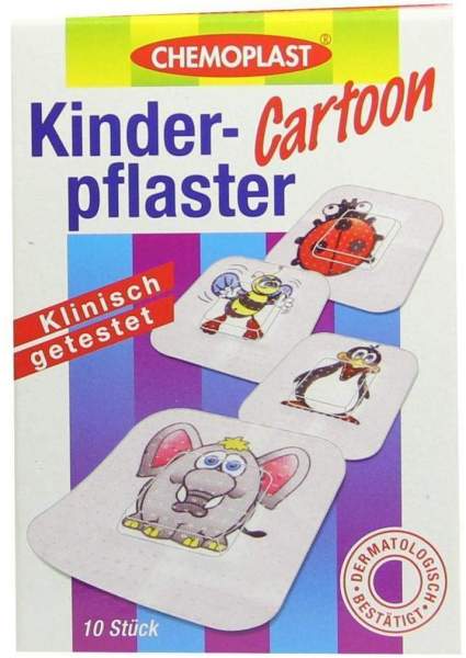 Kinderpflaster Cartoon 10 Stück