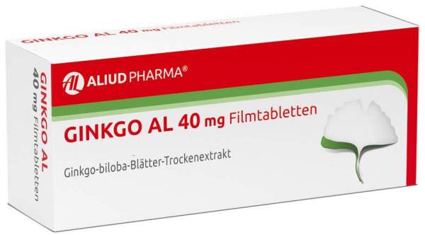 Ginkgo Al 40 mg Filmtabletten 60 Filmtabletten