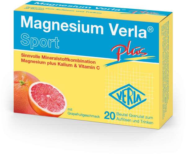Magnesium Verla Plus 20 Granulat