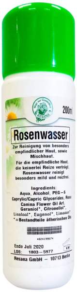 Rosenwasser Empfindliche Haut 200 ml