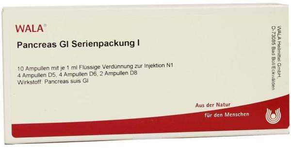 Pancreas Gl Serienpackung 1 Ampullen