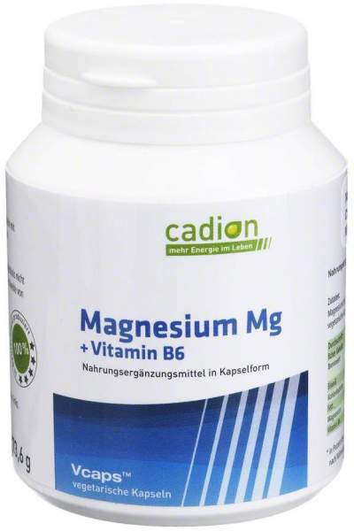 Cadion Magnesium und B6 90 Kapseln