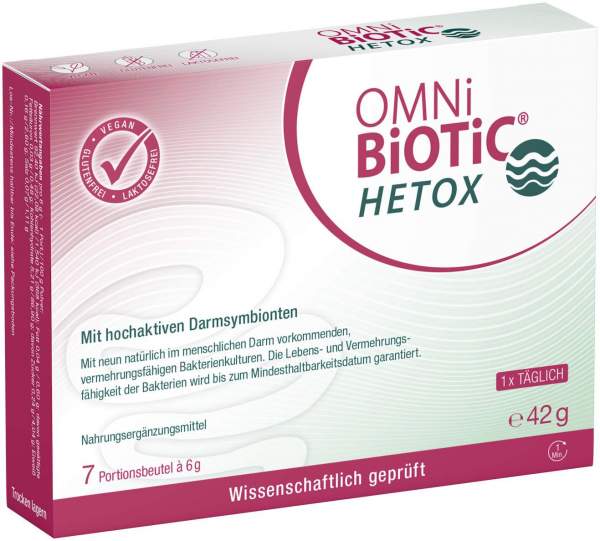 Omni Biotic Hetox Pulver 7 X 6 G Beutel