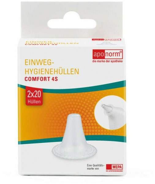 Aponorm Fieberthermometer Ohr Comfort Schutzhülle 40 Stk