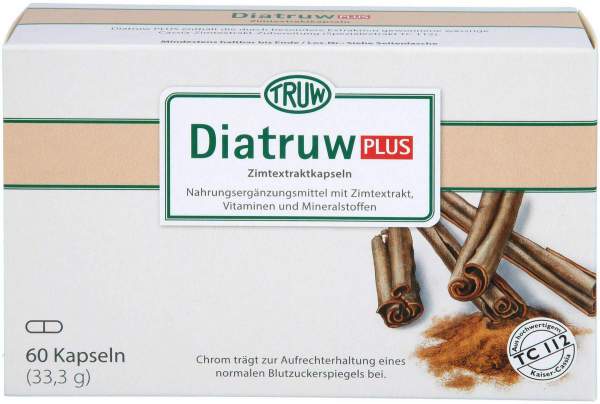 Diatruw Plus Zimtextraktkapseln 60 Stück