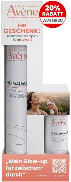 Avene Thermalwasser Spray 300 ml Spray + gratis 50 ml