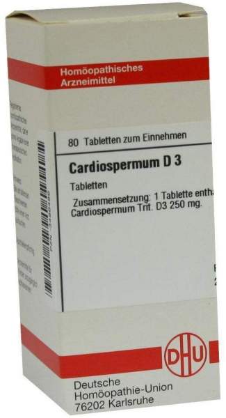 DHU Cardiospermum D3 80 Tabletten