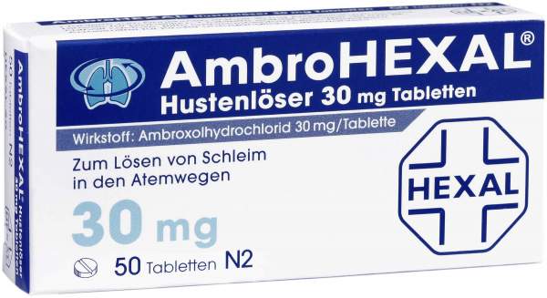 Ambrohexal Hustenlöser 30 mg 50 Tabletten