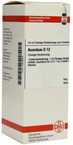 Aconitum D12 50 ml Dilution