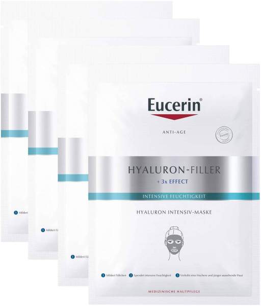 Eucerin Hyaluron Filler Intensiv Maske 4 Stück