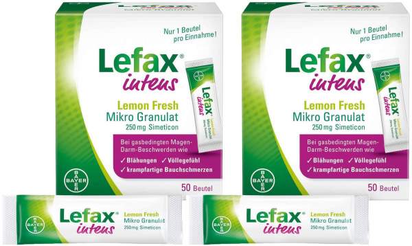 Lefax Intens Lemon Fresh 2 x 50 Beutel Mikro Granulat