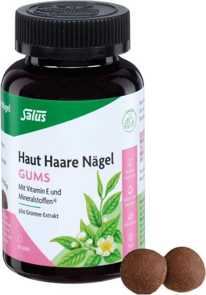 Haut-Haare-Nägel Gums 50 Stück