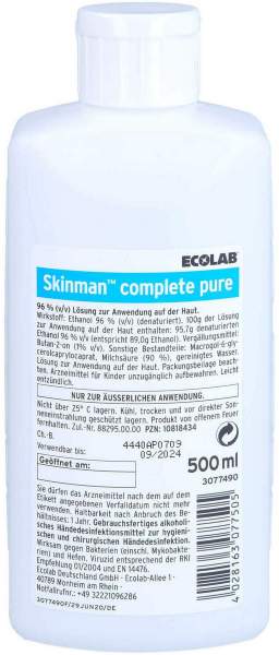 Skinman Complete Pure Händedesinfektion Lösu