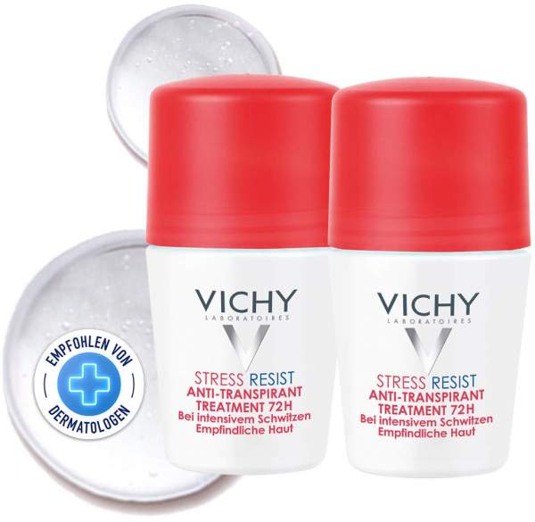 Vichy Deo Stress Resist 72 h 2 x 50 ml Stift