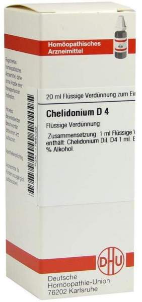 DHU Chelidonium D4 20 ml Dilution